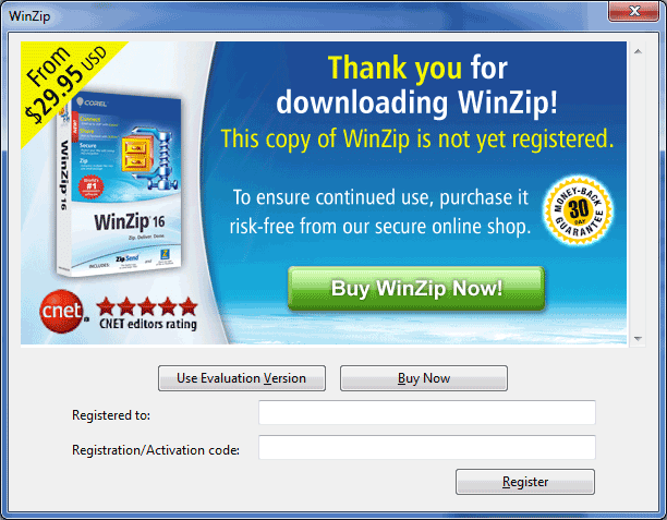 winzip rar windows 7 free download
